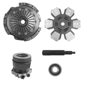 3140 John Deere Tractor  12-7/8"Single Stage Clutch Kit Assembly With 6 Pad Disc With 3 Port Release Bearing with Carrier
